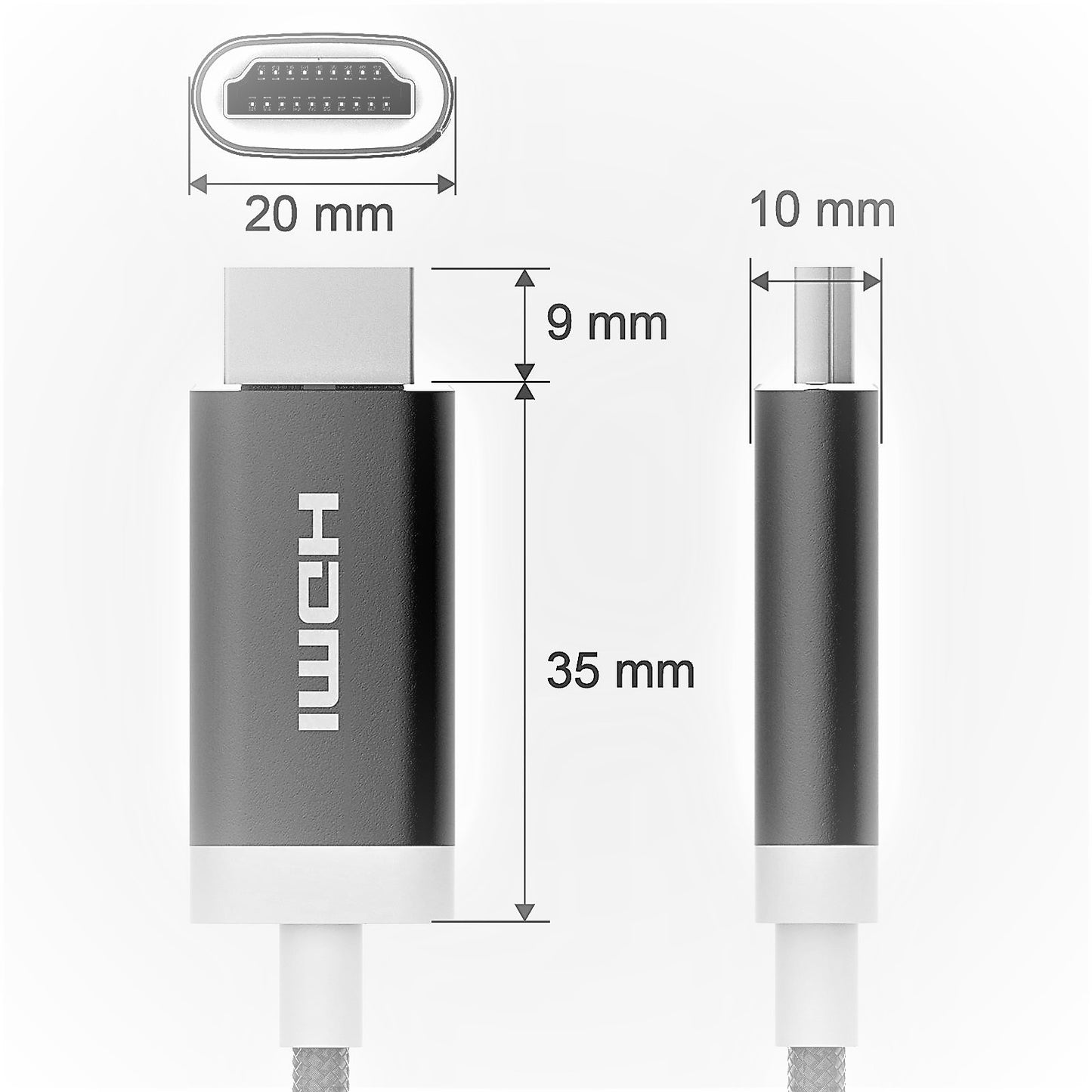 USB C auf HDMI Adapter Kabel für Huawei PC Modus
