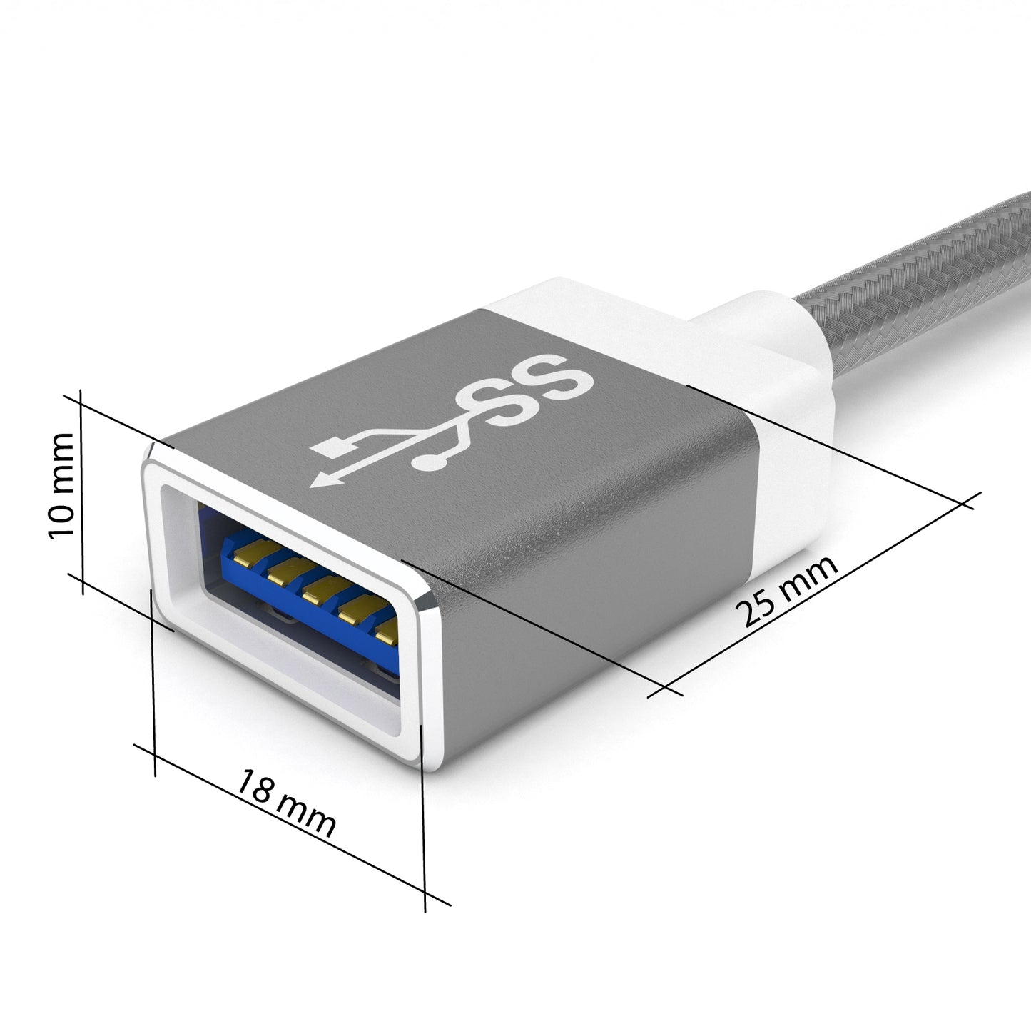 USB C OTG Adapter auf USB 3.0