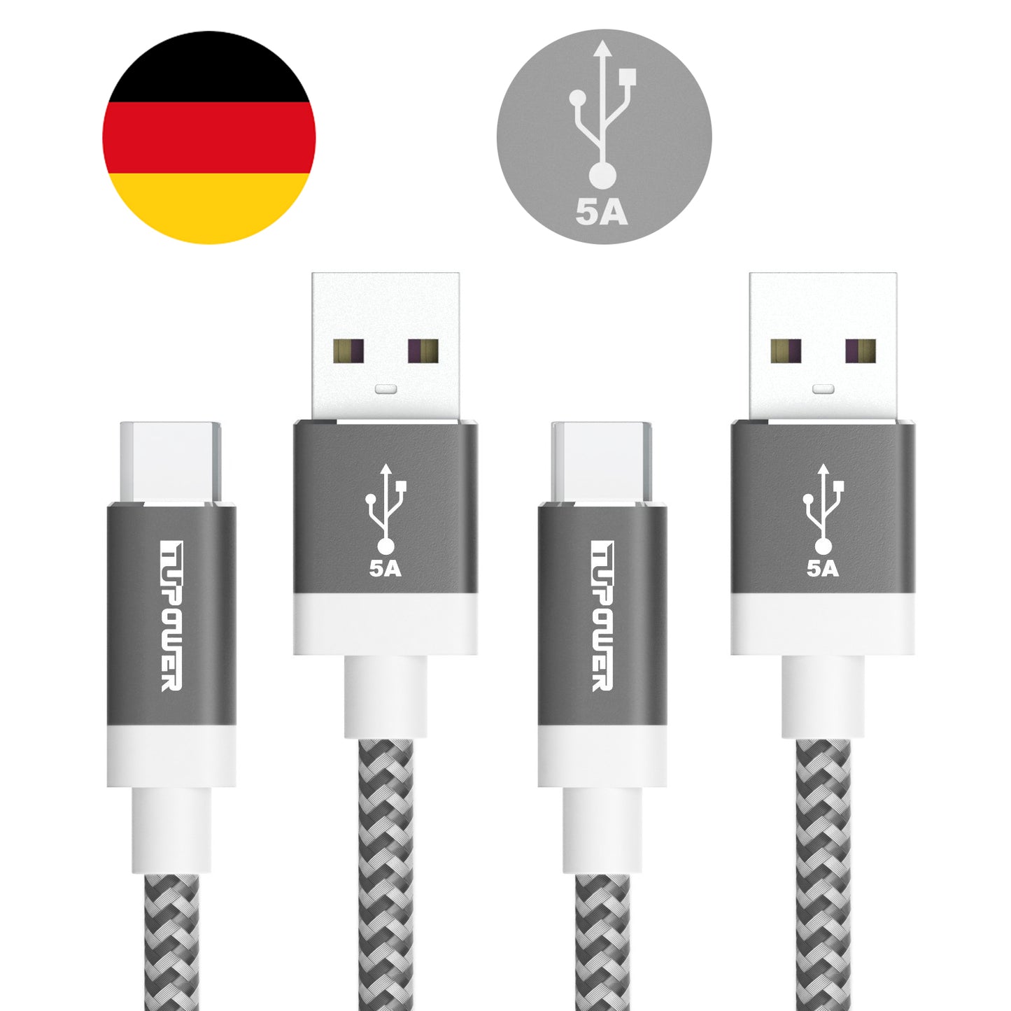 USB C SuperCharge Ladekabel für Huawei Honor Geräte