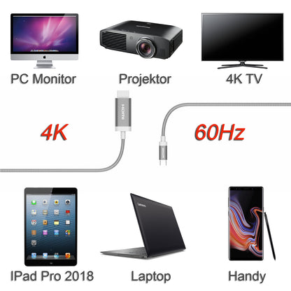 USB-C auf HDMI Kabel 4K 60Hz
