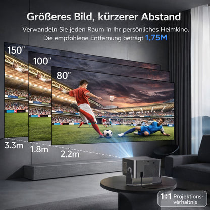 Magcubic HY350 Google TV Projektor 1080P