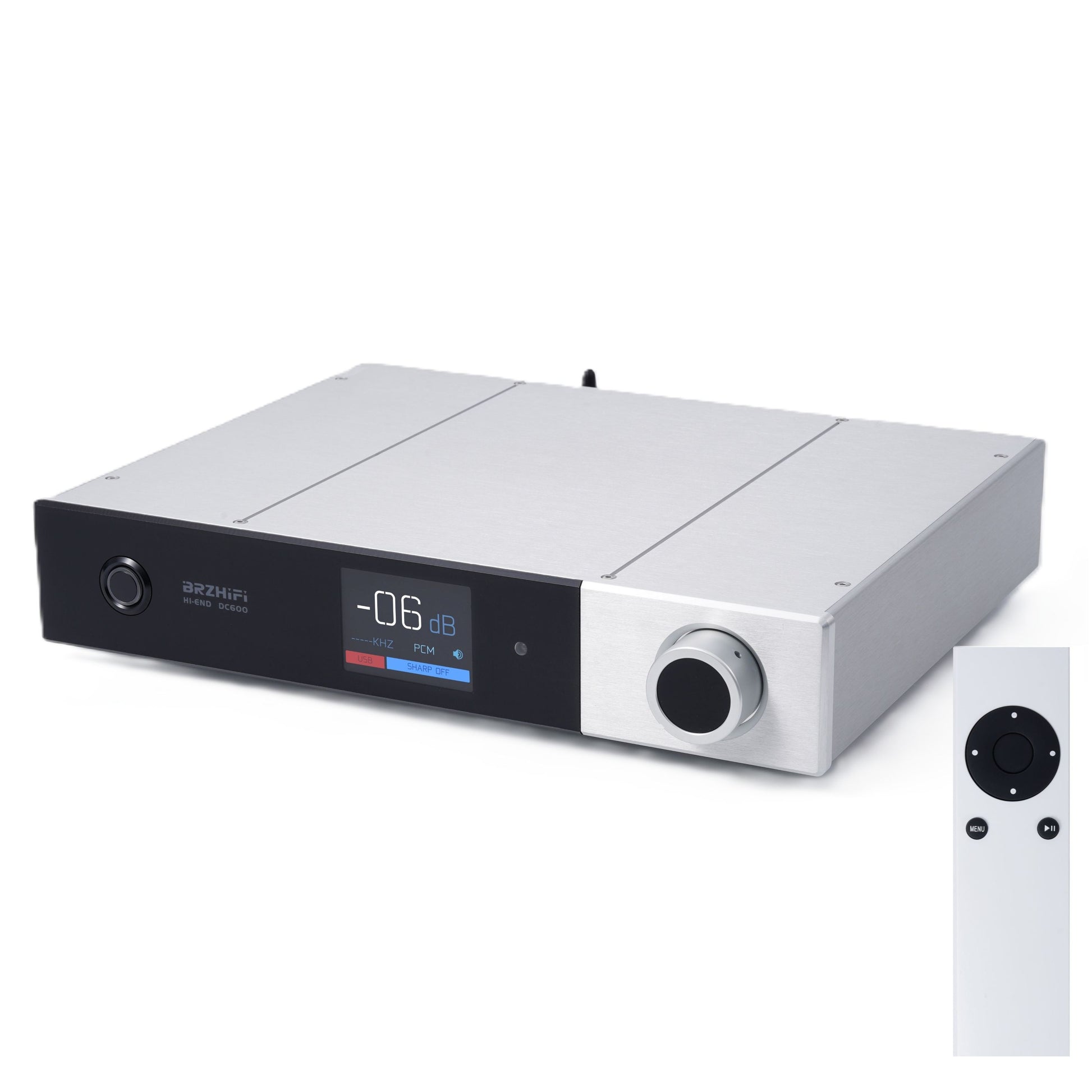 BRZHIFI DC600 Hi-End DAC mit Fernbedienung