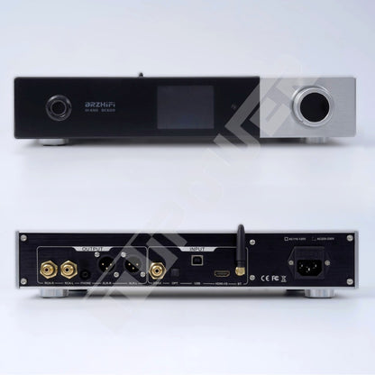 BRZHIFI DC600 HiFi DAC mit XLR RCA und Kopfhörerausgang