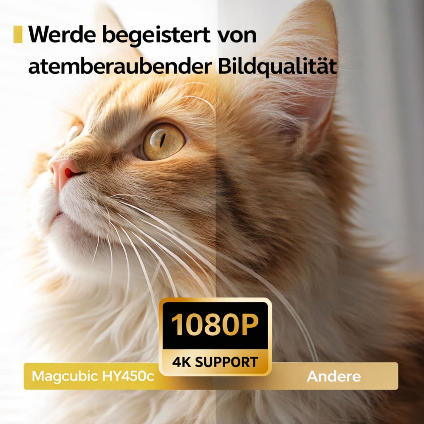 Magcubic HY450C Ultra-Short-Throw Heimprojektor