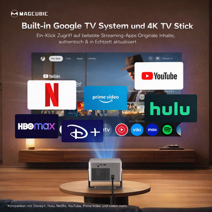 Magcubic HY350 Google TV Projektor 1080P