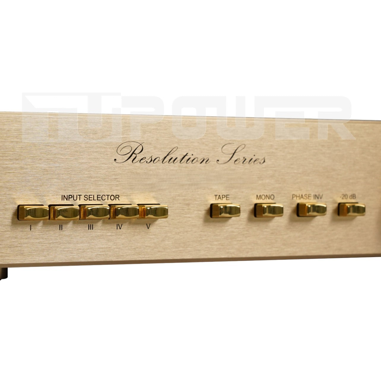 BRZHIFI FM255 Stereo-Vorverstärker mit Aluminiumgehäuse