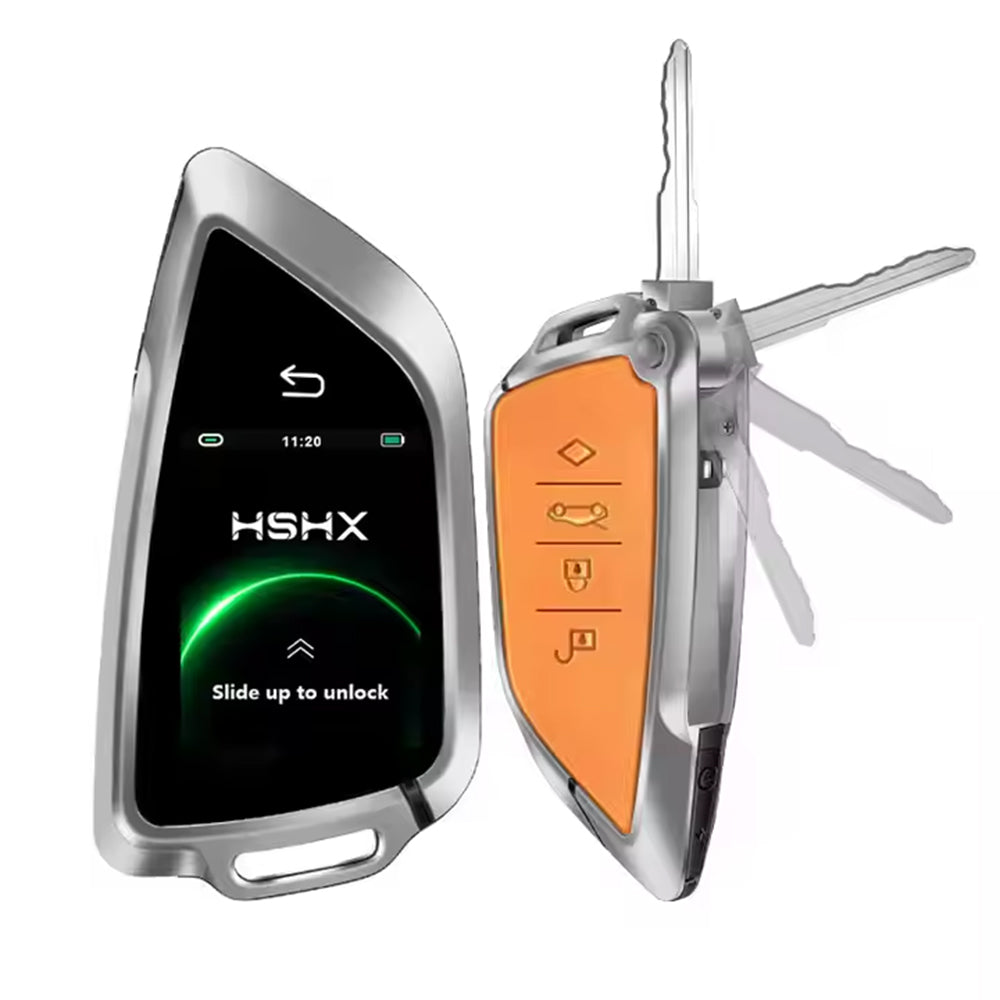 Smart Key EN900 Silber mit mechanische Schlüssel