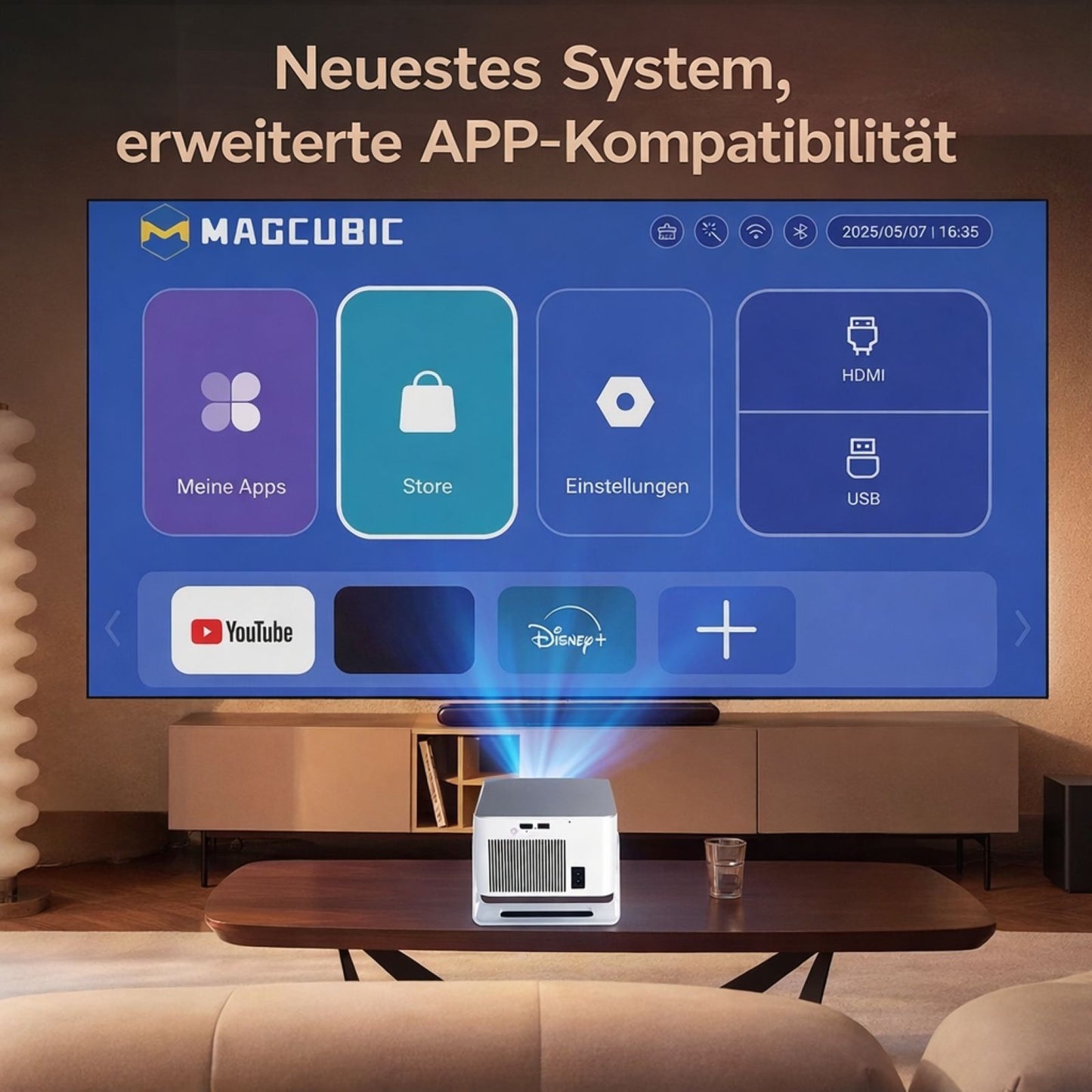 Magcubic HY350 MAX Projektor 1080P Native