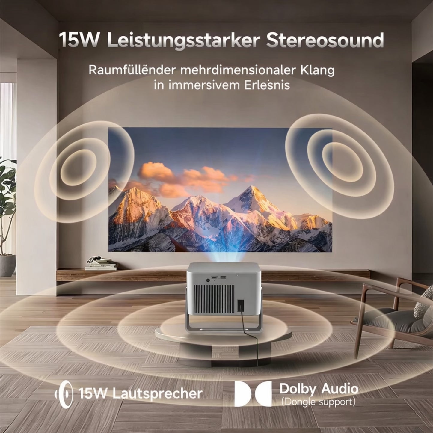 Magcubic HY350 Google TV Projektor 1080P