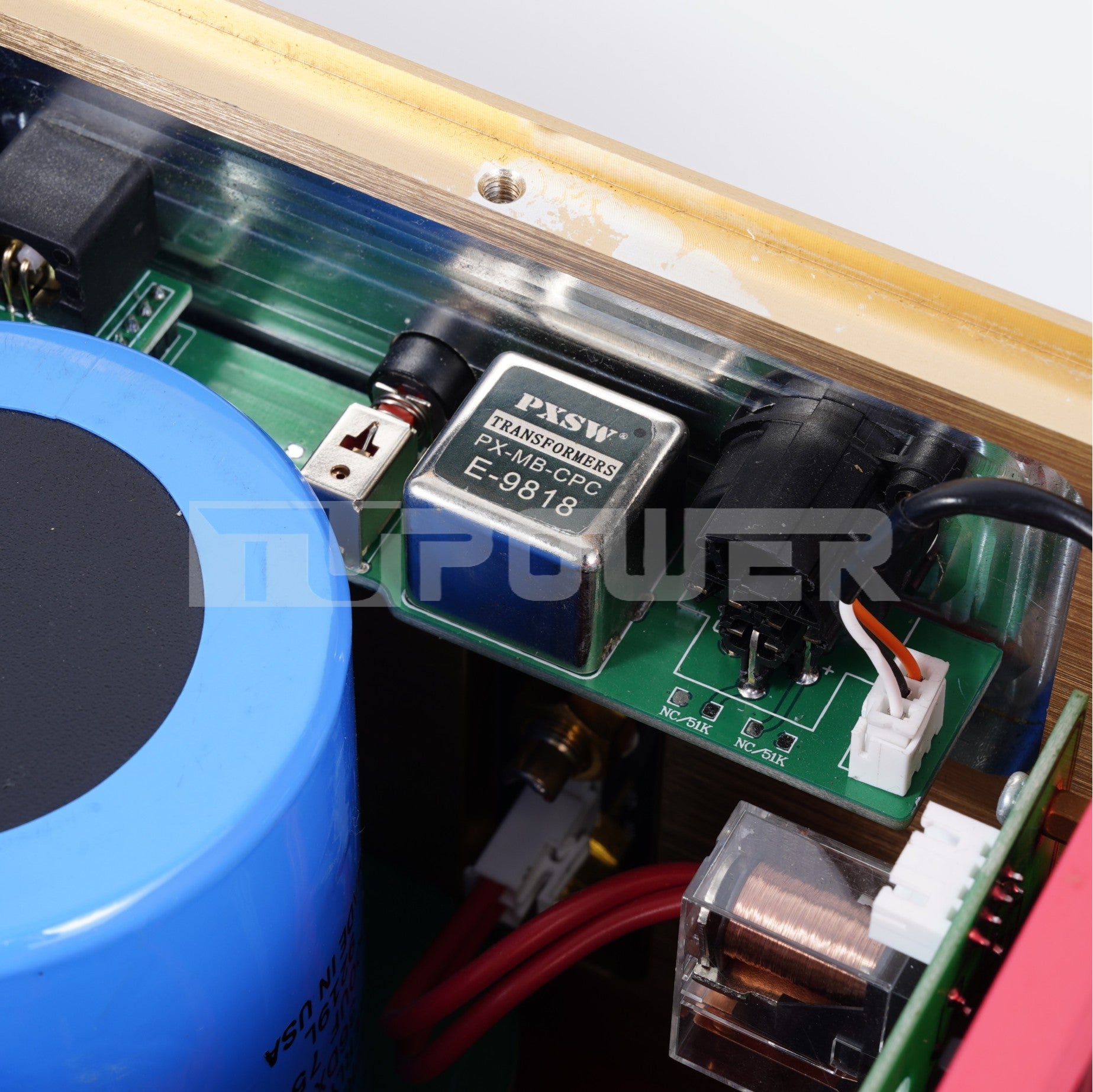 BRZHIFI NHB-108 Rückseite mit RCA und XLR Anschlüssen