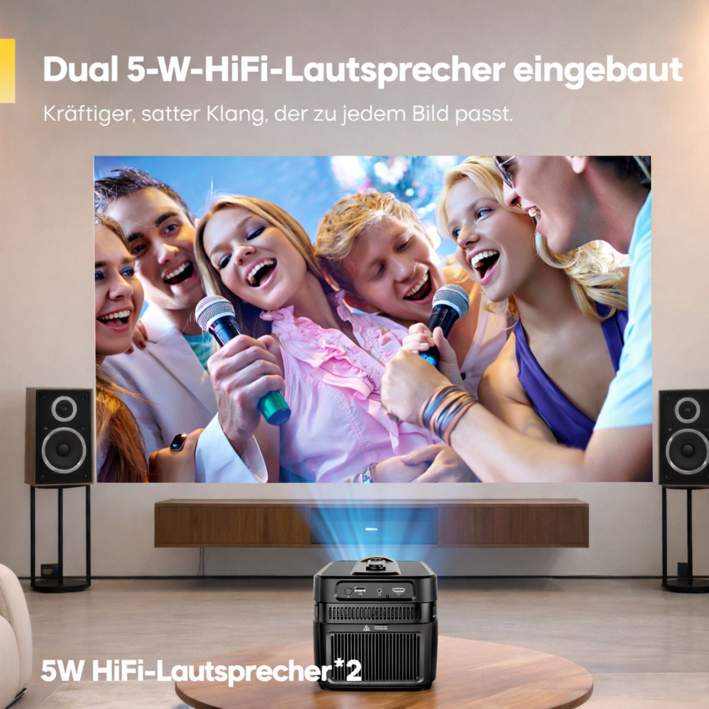 Magcubic HY450C Ultra-Short-Throw Heimprojektor