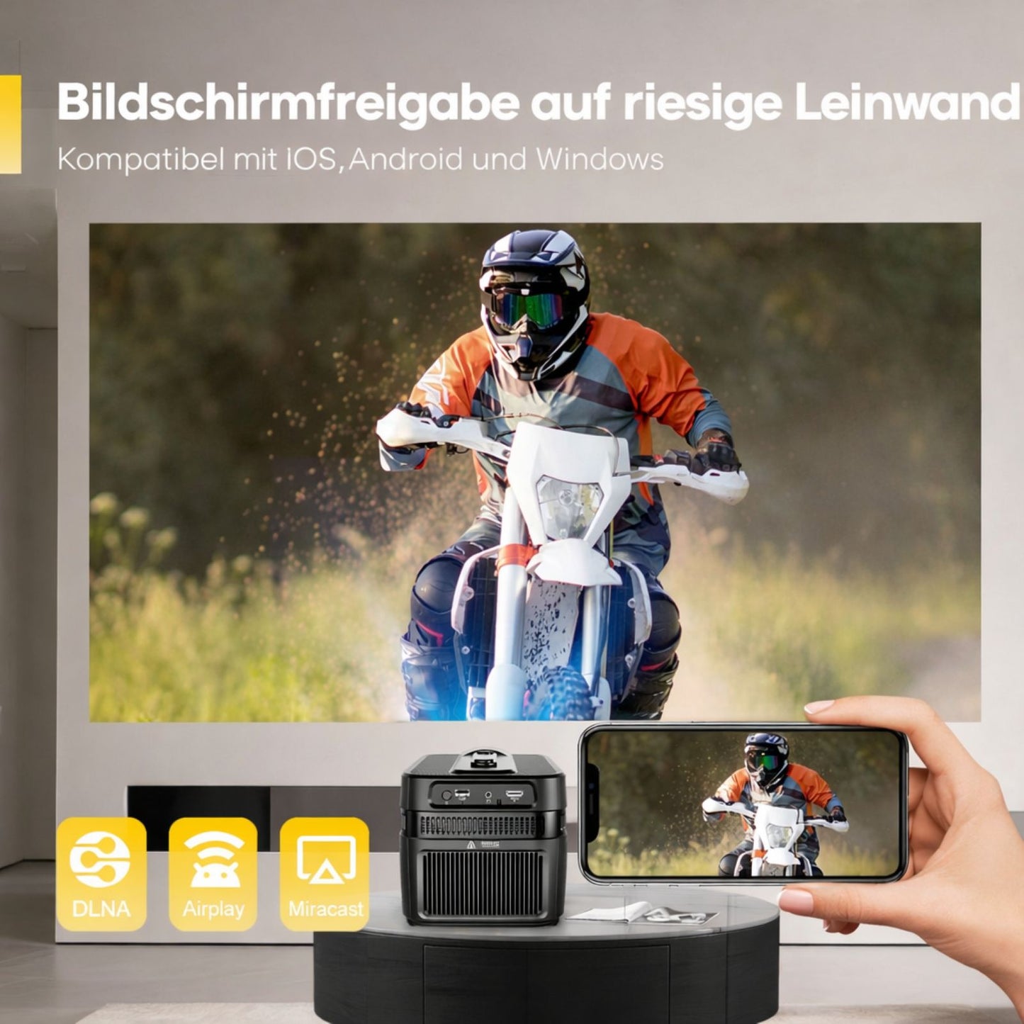 Magcubic HY450C Ultra-Short-Throw Heimprojektor