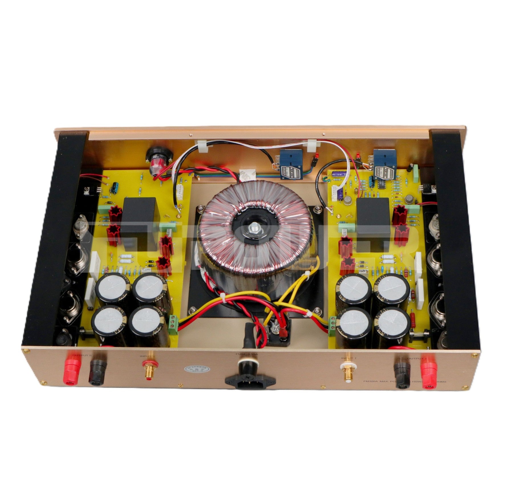 BRZHIFI FM300A HiFi Verstärker mit 400W Ringkerntrafo