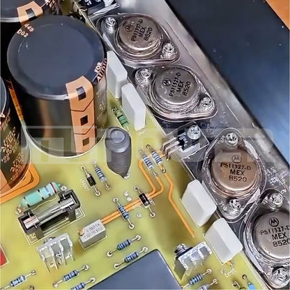 BRZHIFI FM300ASX2 Black HiFi Stereo-Verstärker mit 2 Paare Motorola Leistungstransistoren