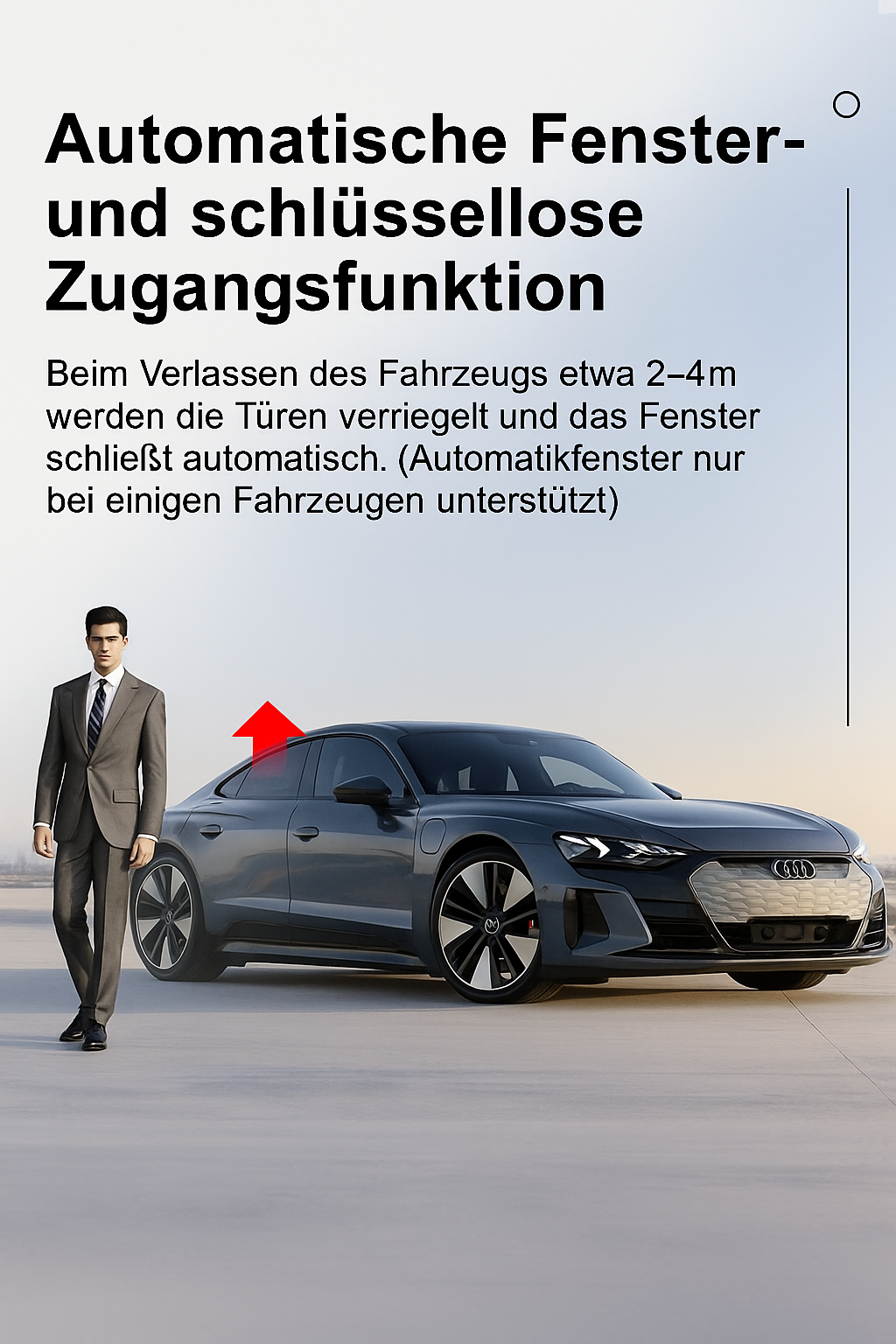 Intelligenter LCD Autoschlüssel Smart Key mit Touchscreen + Umbau