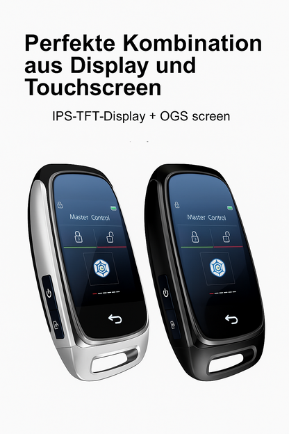 Intelligenter LCD Autoschlüssel Smart Key mit Touchscreen + Umbau