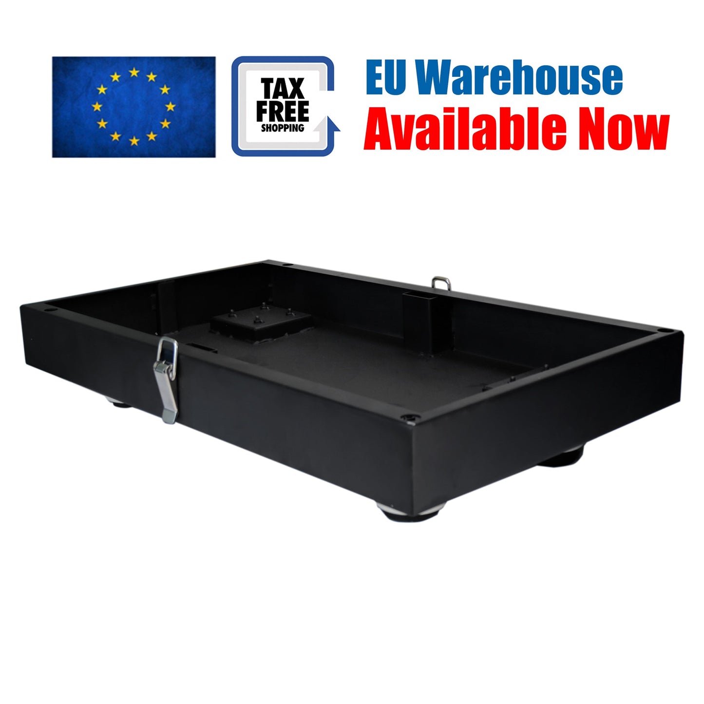 EEL Battery Standfuß mit 4 Rollen schwarz für Solarspeicher Gehäuse