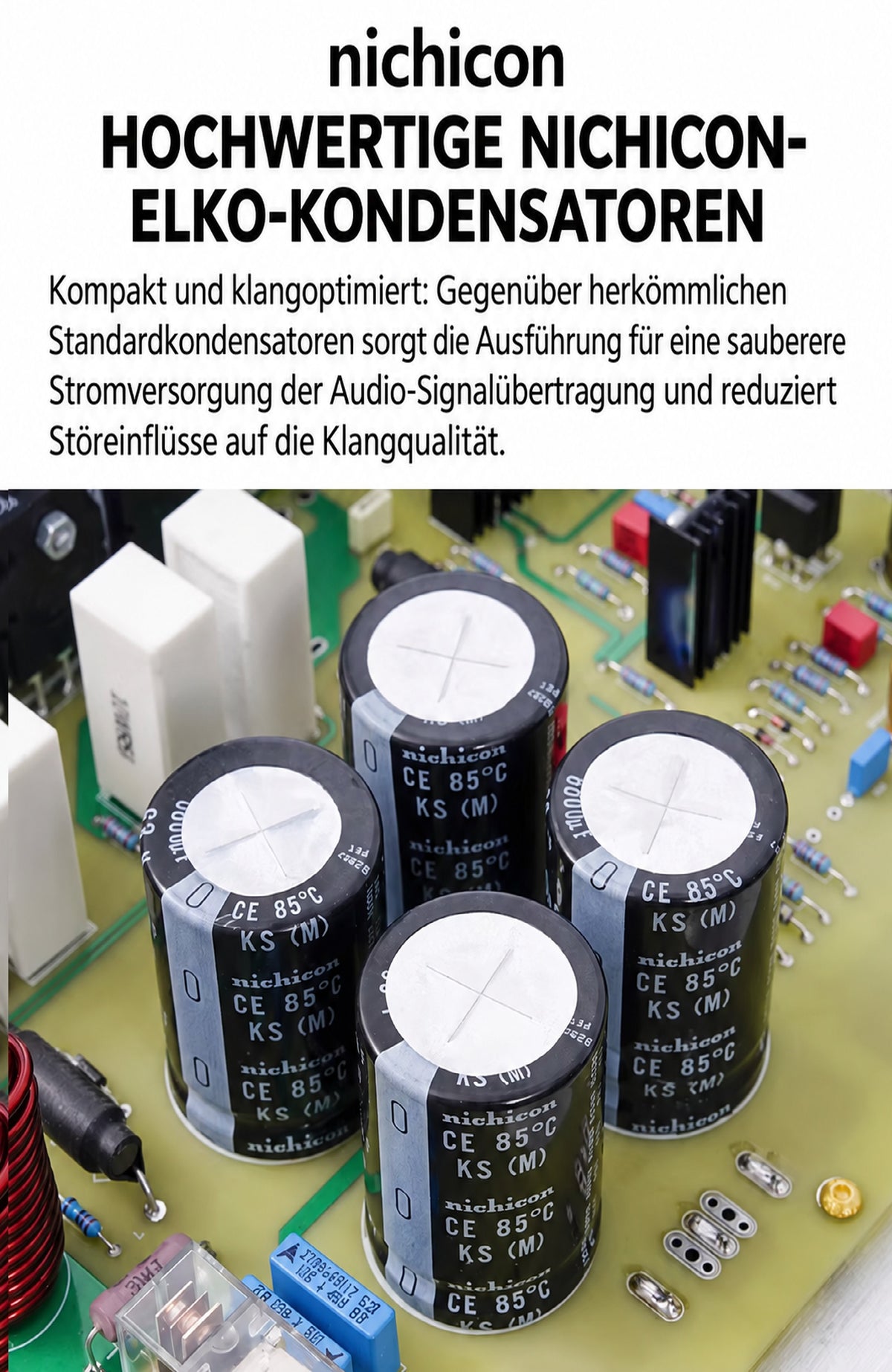 BRZHIFI 411 Stereo-Endstufe – 2 × 260 W an 4 Ω