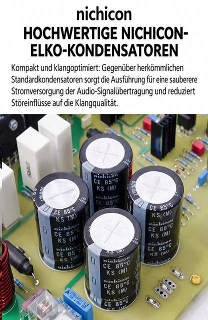 BRZHIFI 411 Stereo-Endstufe – 2 × 260 W an 4 Ω