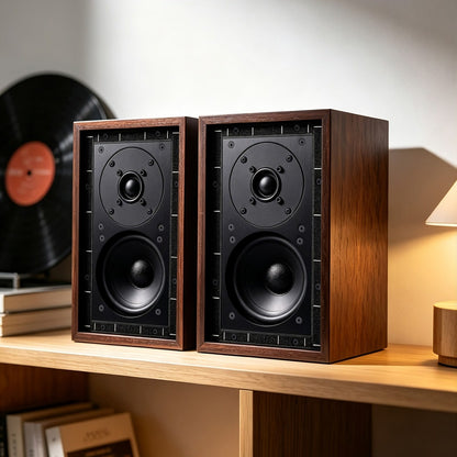 BRZHIFI LS3/5A Regallautsprecher-Paar – passiv, 2-Wege