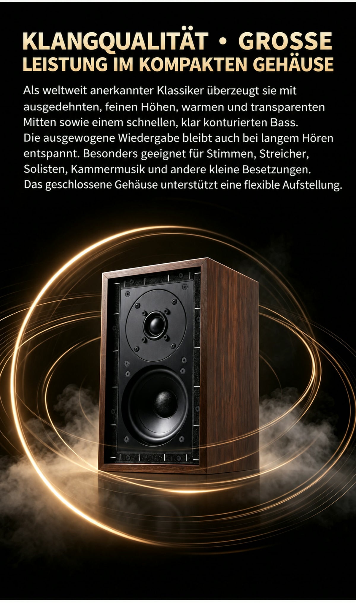 BRZHIFI LS3/5A Regallautsprecher-Paar – passiv, 2-Wege