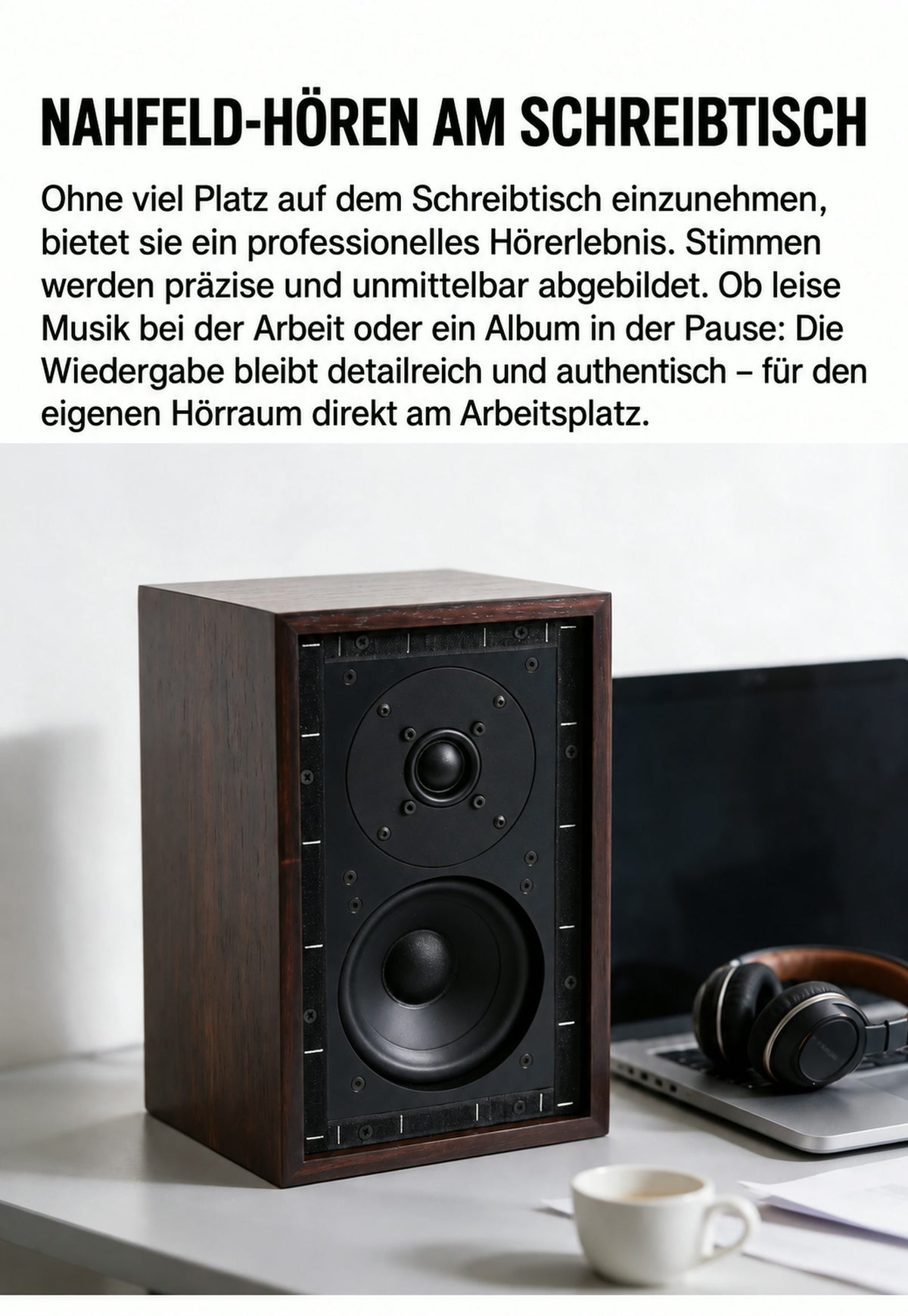 BRZHIFI LS3/5A Regallautsprecher-Paar – passiv, 2-Wege