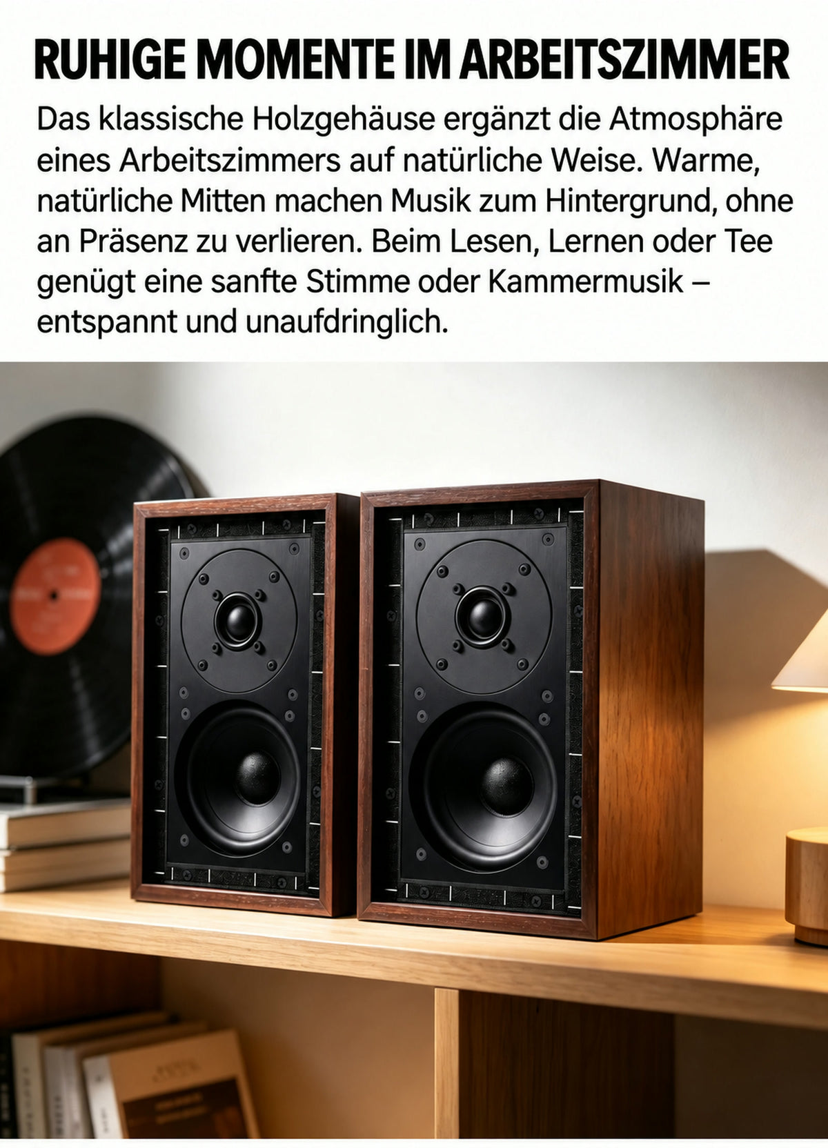 BRZHIFI LS3/5A Regallautsprecher-Paar – passiv, 2-Wege
