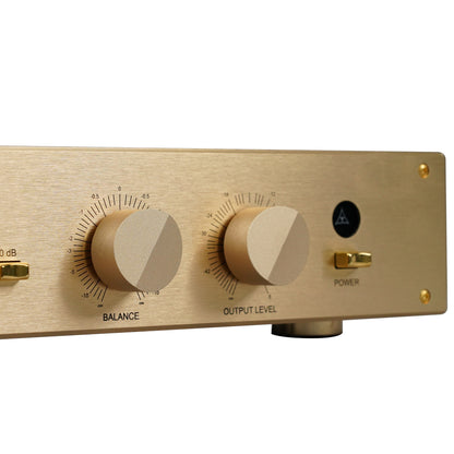 BRZHIFI 255 analoge HiFi-Vorstufe mit Balance und Output Level