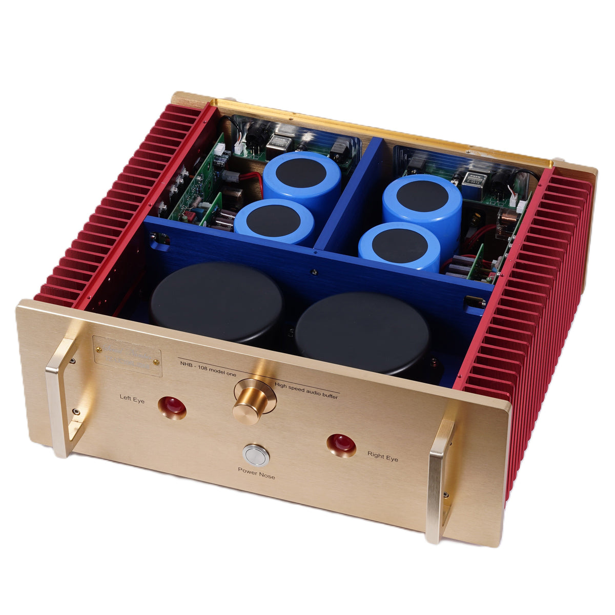 BRZHIFI NHB-108 HiFi Leistungsverstärker Gold