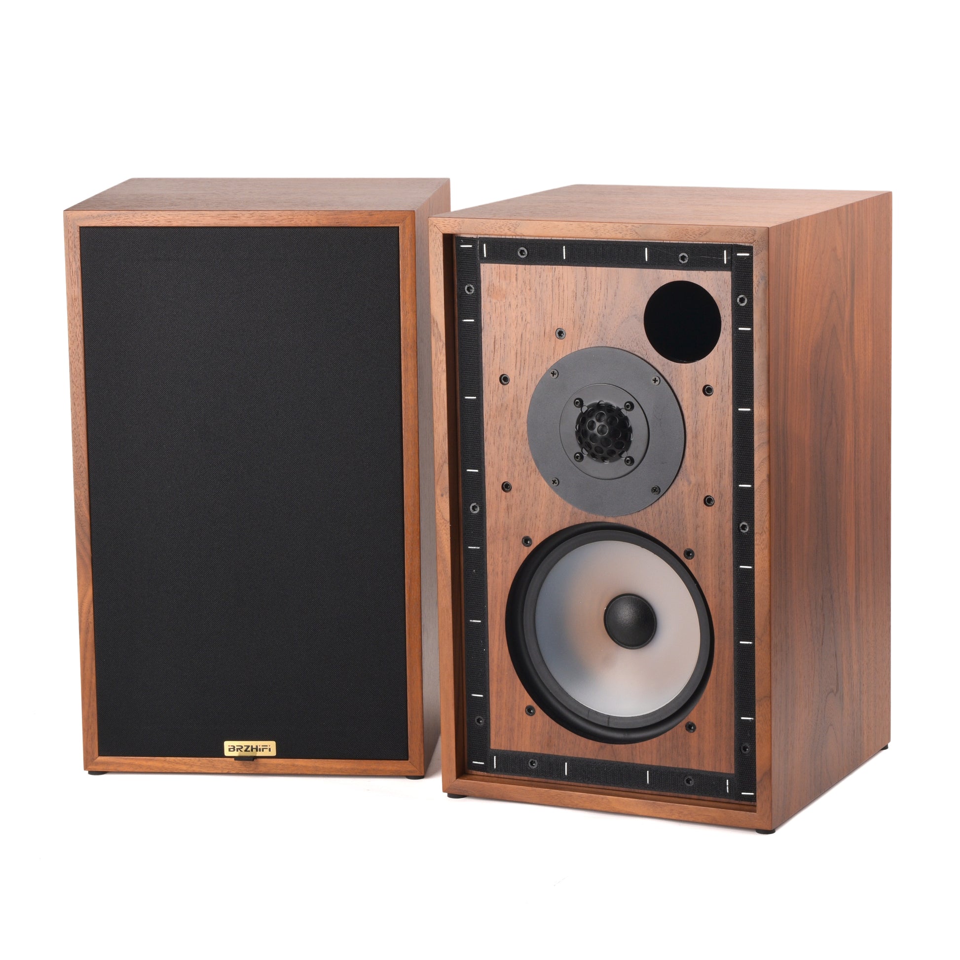BRZHIFI LS 5/9 2-Wege-Lautsprecher mit abnehmbarer Frontabdeckung
