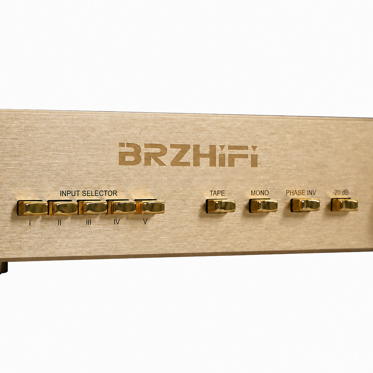 BRZHIFI 255 Stereo-Vorverstärker mit Input Auswahl